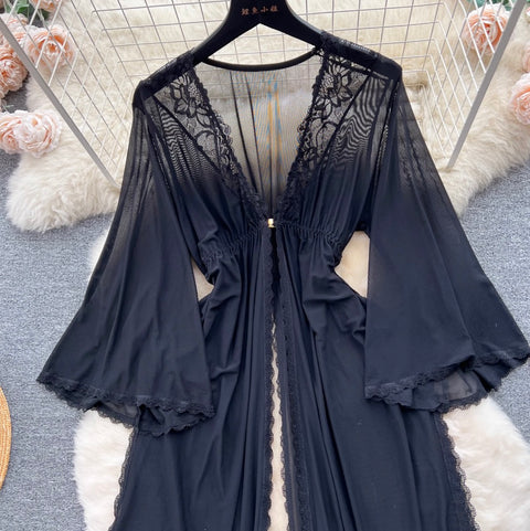 Sexy See-through Mesh Jumpsuit