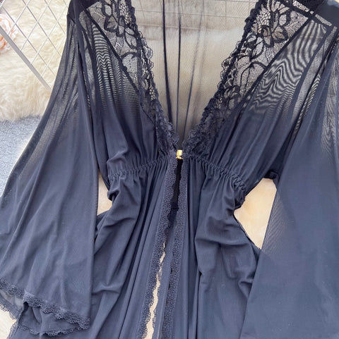 Sexy See-through Mesh Jumpsuit