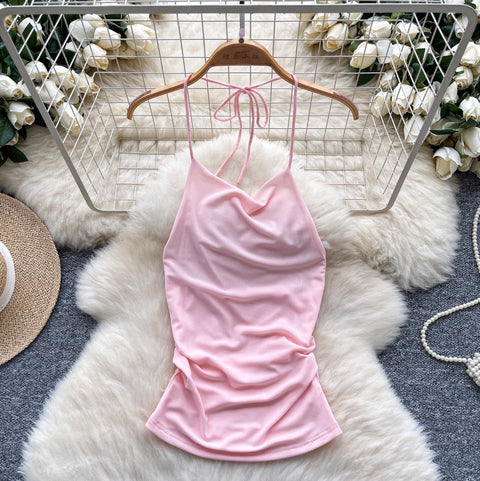 Hottie Lace-up Backless Camisole