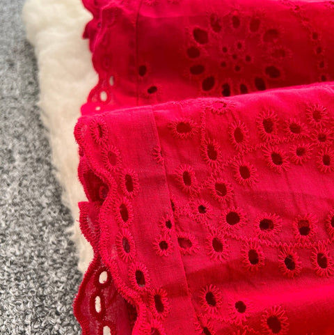 French Style Hollowed Slip Dress