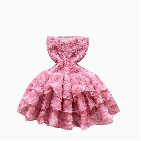 Sweetie 3D Puffy Bustier Dress