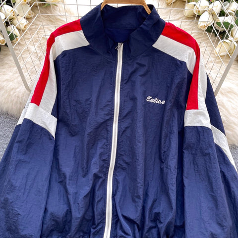 Uniform Style Jacket & Shorts Sportswear 2Pcs