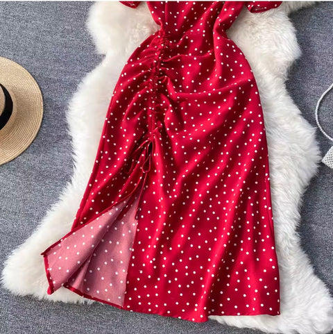 Sweetie Polka Dot Printed Dress