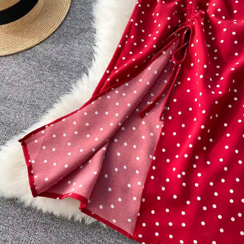 Sweetie Polka Dot Printed Dress