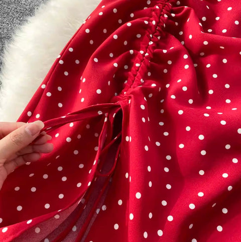 Sweetie Polka Dot Printed Dress