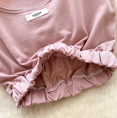 Casual Camisole & Stretchy Trousers 2Pcs