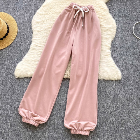 Casual Camisole & Stretchy Trousers 2Pcs