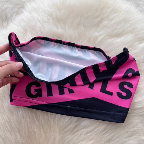 Letter Printed Tank Top & Skirt 2Pcs