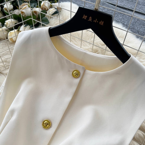 High-end Suit Vest & Trousers OL 2Pcs