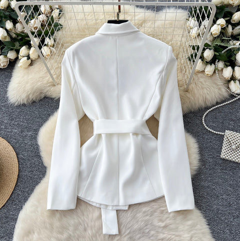 High-end 3d Flower OL Blazer