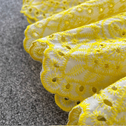 Off-shoulder Ruffled Embroidered Slip Dress