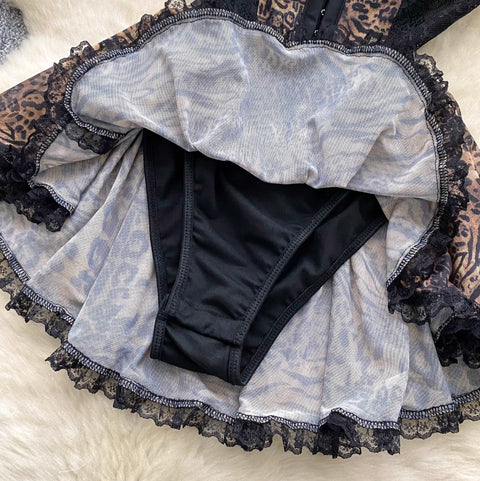 Sexy Leopard Printed Slip Dress