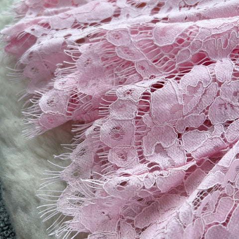 Rhinestone Studded Lace Fishtail Dress