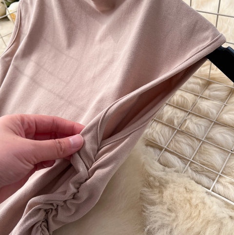 Simple Design Vest & Trousers 2Pcs