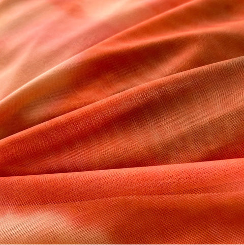 Tie-dye Print T-Shirt & Skirt 2Pcs