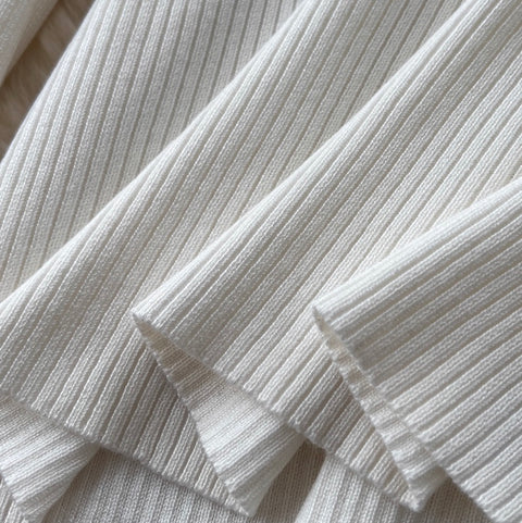 V-neck Cardigan & Trousers Knit 2Pcs