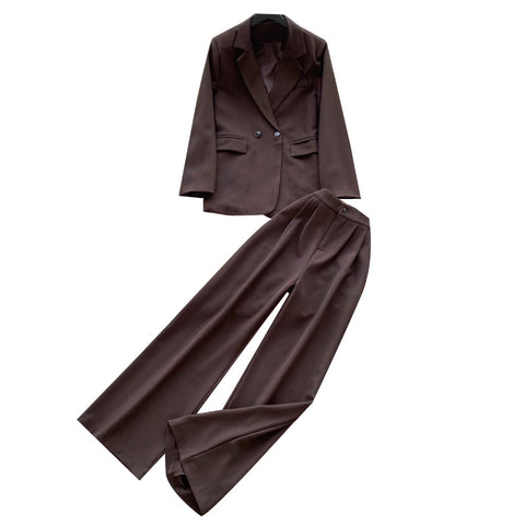 High-end Blazer & Trousers OL 2Pcs