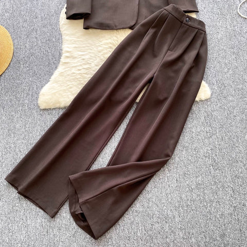 High-end Blazer & Trousers OL 2Pcs