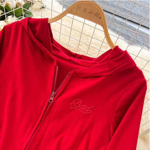 Casual Hoodie & Flared Trousers 2Pcs