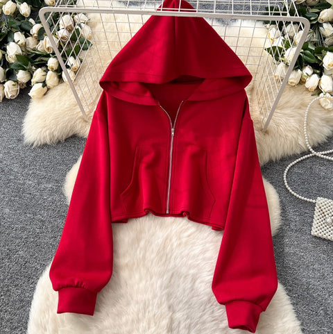 Hoodie & Tank Top & Skirt Chic 3Pcs