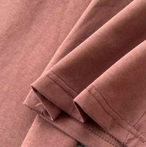 Sweatshirt & Plaid Flared Trousers 2Pcs