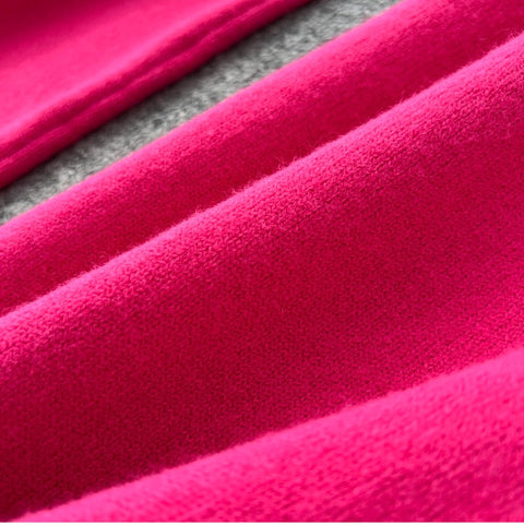 Print Knitwear & Wide-leg Trousers 2Pcs