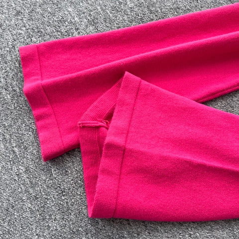 Print Knitwear & Wide-leg Trousers 2Pcs