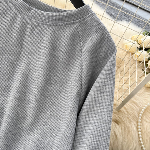 Sweatshirt & Ankle-slim Trousers Sportswear 2Pcs