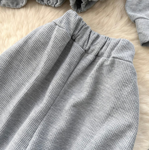 Sweatshirt & Ankle-slim Trousers Sportswear 2Pcs