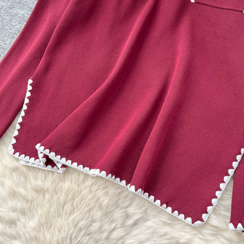 Loose-fit Sweater & Trousers Knitted 2Pcs