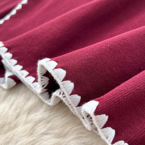 Loose-fit Sweater & Trousers Knitted 2Pcs