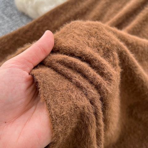 V-neck Cardigan & Half-body Skirt 2Pcs