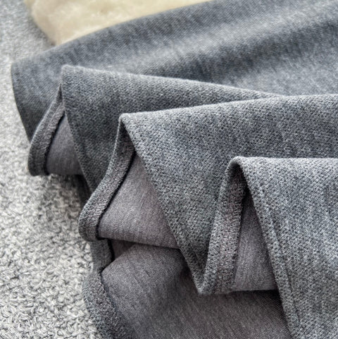 Tweed Vest Dress & Sweater 2Pcs