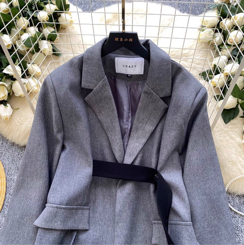 Casual Suit Collar Loose-fit Blazer