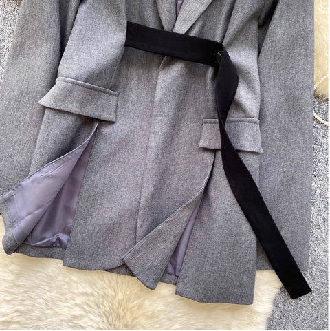 Casual Suit Collar Loose-fit Blazer
