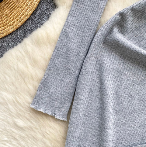 Black Lace Halter Hip-wrapping Dress