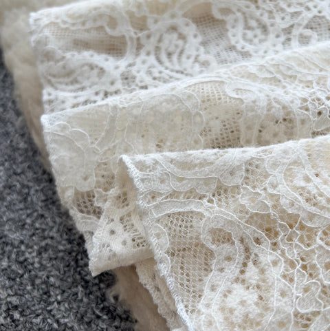 Off-shoulder Lace Fishtail Dress