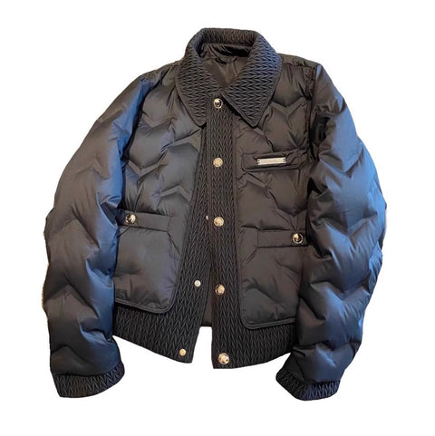 Chic Lapeled Thin Cotton Jacket