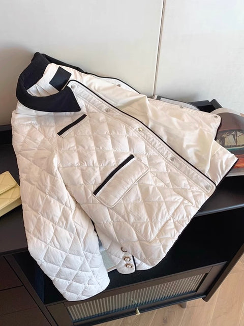 High-end Lapeled Cotton Jacket