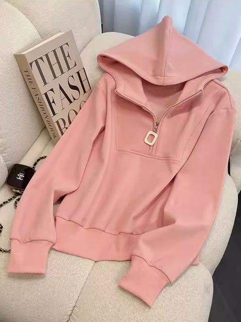 Hooded Sweatshirt & Trousers Casual 2Pcs