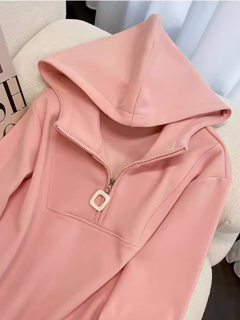 Hooded Sweatshirt & Trousers Casual 2Pcs