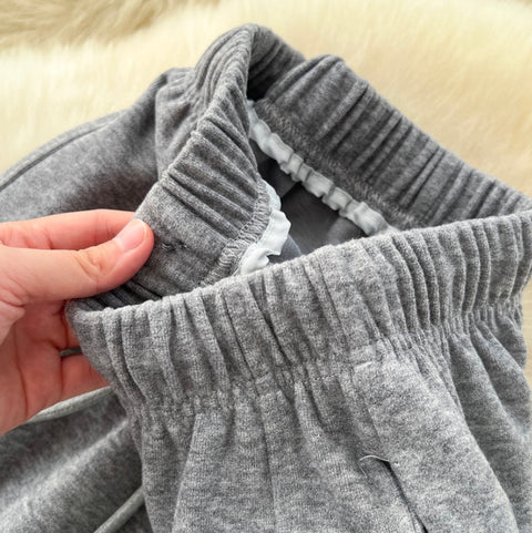 Elastic Waistline Sportswear Trousers