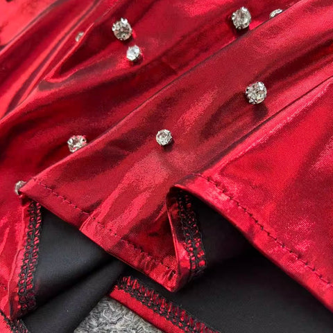 Premium Beaded V-neck Dress