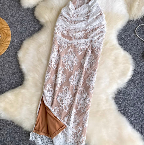 Sexy Off-shoulder Lace Dress