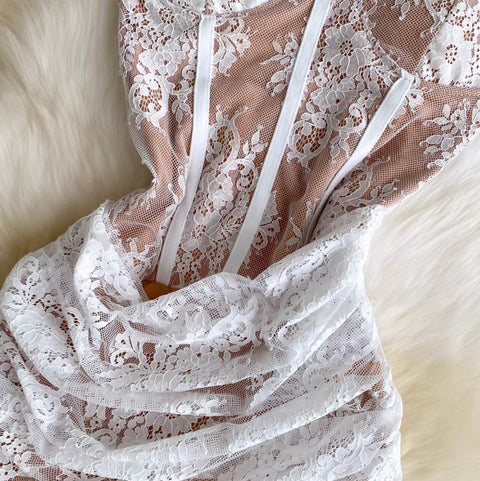 Sexy Off-shoulder Lace Dress