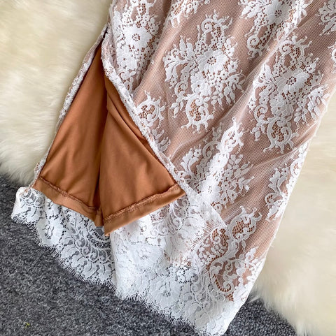 Sexy Off-shoulder Lace Dress