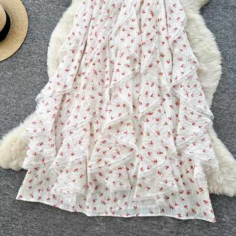 Sweetie Floral Print Slip Dress