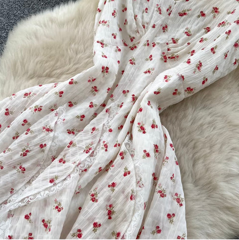 Sweetie Floral Print Slip Dress