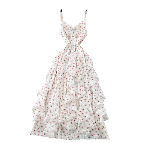 Sweetie Floral Print Slip Dress