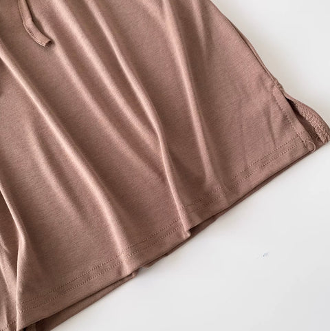Simple Design Tank Top & Skirt